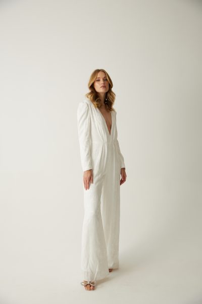 Jumpsuit aus Jacquard