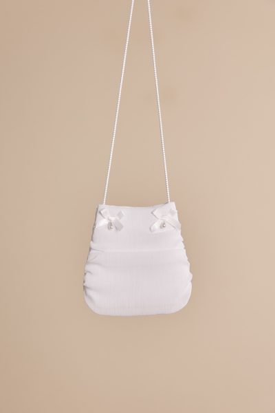 Tasche Crinkle Chiffon mit Schleife