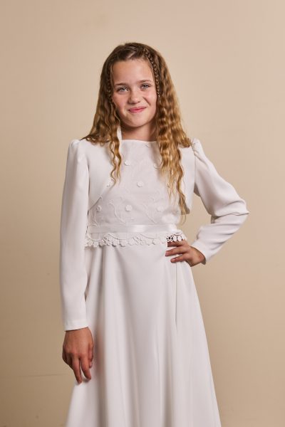 Komm.jacke aus Crepe, regular fit